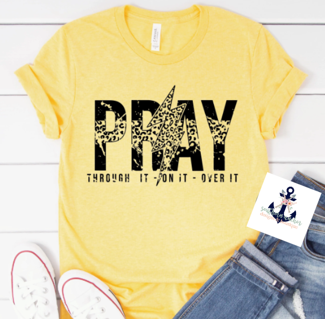 Pray - Leopard Pattern