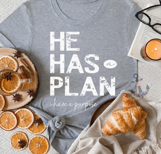 He has a Plan, I have a Purpose