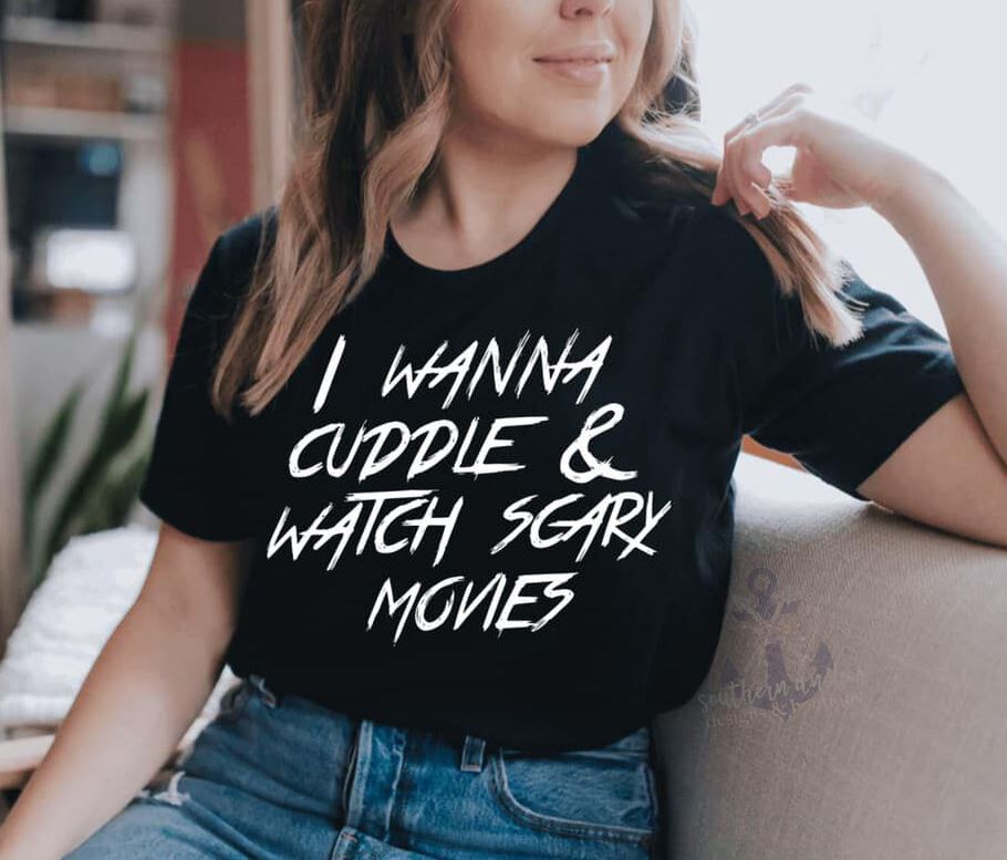 Cuddle and Watch Scary Movies